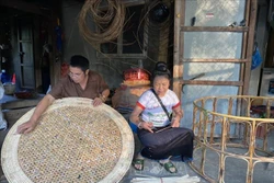 Lai Châu: Gìn giữ nghề đan lát của đồng bào Thái