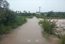Mưa lớn gây sạt lở, ngập úng nhiều nơi tại Đắk Nông