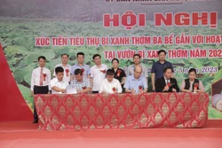 Xúc tiến tiêu thụ bí xanh thơm Ba Bể