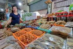 Ninh Thuận: Phong phú hàng hải sản khô cung ứng cho Tết
