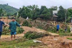 Yên Bái: Mưa lớn gây sạt lở đất làm hai người thiệt mạng