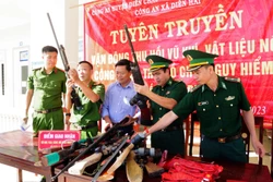 Nghệ An ngăn ngừa hiểm họa từ vũ khí, vật liệu nổ