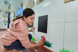 Thừa Thiên – Huế : Tổng vệ sinh trường lớp đón học sinh trở lại sau mưa ngập