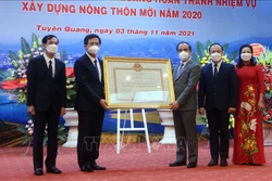 Công bố thành phố Tuyên Quang hoàn thành nhiệm vụ xây dựng nông thôn mới