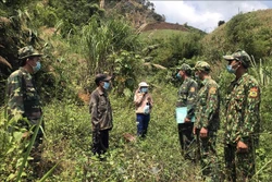 Dịch COVID-19: Kon Tum tăng cường kiểm soát dịch trên tuyến biên giới