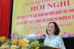 Thường trực Ban Bí thư Trương Thị Mai: Quan tâm hơn nữa đến đội ngũ người uy tín trong đồng bào dân tộc thiểu số