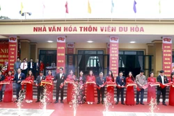 Vĩnh Phúc: Nhiều công trình làng văn hóa hoàn thành trong dịp Ngày hội Đại đoàn kết toàn dân tộc