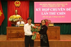 Phê chuẩn chức vụ Phó Chủ tịch UBND tỉnh Đắk Lắk