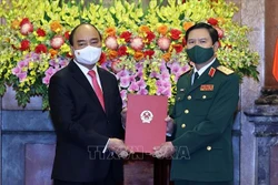 Thượng tướng Nguyễn Tân Cương giữ chức Tổng Tham mưu trưởng Quân đội nhân dân Việt Nam