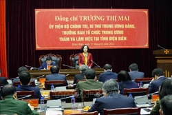 Trưởng ban Tổ chức Trung ương Trương Thị Mai thăm, chúc Tết tại tỉnh Điện Biên