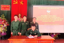 Thanh niên bộ đội biên phòng Quảng Bình xung kích, sáng tạo vì chủ quyền lãnh thổ, an ninh biên giới