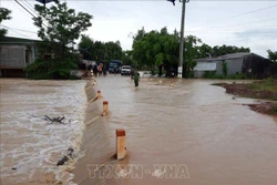 Mưa lớn gây ngập lụt cục bộ một số nơi ở Đắk Lắk