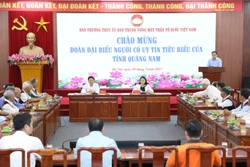Phát huy vai trò của người có uy tín trong đồng bào dân tộc thiểu số tỉnh Quảng Nam