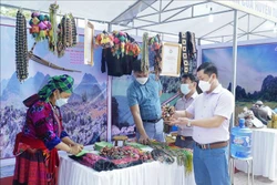 Trưng bày, quảng bá sản phẩm du lịch tại Lễ hội Hoa Ban 2022