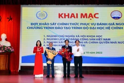 Khai mạc đợt khảo sát chính thức phục vụ đánh giá ngoài chương trình đào tạo trình độ đại học hệ chính quy của Học viện Báo chí và Tuyên truyền