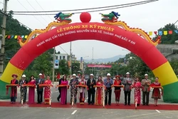 Thông xe kỹ thuật tuyến đường đô thị miền núi phía Bắc đầu tiên