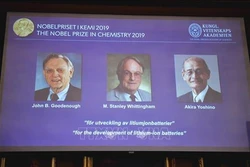 Giải Nobel Hóa học 2019 mở đường cho nguồn năng lượng thay thế trong tương lai