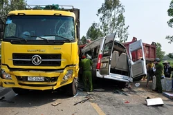Tai nạn giao thông đặc biệt nghiêm trọng trên Quốc lộ 1A đoạn qua tinh Quảng Ngãi