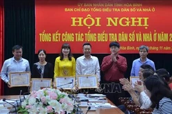  Dân số tỉnh Hòa Bình trong mười năm tăng ở mức ở thấp so với cả nước