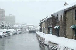 Mùa Đông Hokkaido trên kênh Otaru (Nhật Bản)