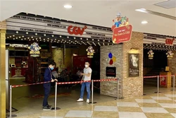 Rạp chiếu phim CGV trong toà nhà Vincom Đồng Khởi (quận 1). Ảnh: Hồng Giang/TTXVN