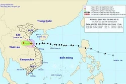 Áp thấp đi vào Biển Đông và có khả năng mạnh thêm