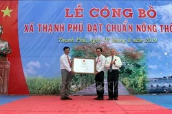 Xây dựng nông thôn mới ở Sóc Trăng giúp tăng thu nhập cho người dân