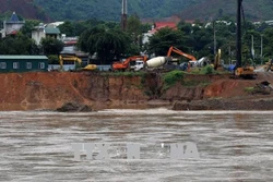 Mưa to gây ngập úng, sạt lở đất ở nhiều huyện vùng cao Lào Cai