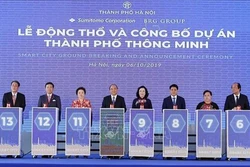 Động thổ dự án thành phố thông minh hơn 4 tỷ USD tại Đông Anh, Hà Nội