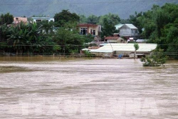 Lũ trên các sông ở Thanh Hóa và Nghệ An xuống chậm, mực nước đầu nguồn sông Cửu Long biến đổi theo triều