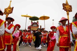 Giỗ Tổ Hùng Vương – Lễ hội Đền Hùng 2018: Lễ rước kiệu, dâng lễ vật cung tiến Tổ tiên