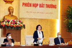 Dịch COVID-19: Ủy ban Thường vụ Quốc hội họp bất thường để cho ý kiến về các biện pháp hỗ trợ người dân
