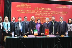 Ireland hỗ trợ Việt Nam thúc đẩy phát triển dân tộc thiểu số