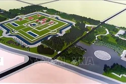 Phối cảnh tổng thể Khu di tích lịch sử Lăng miếu Triệu Tường. Ảnh: Hoa Mai - TTXVN