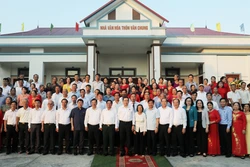 Phó Chủ tịch Thường trực Quốc hội Trần Thanh Mẫn dự Ngày hội Đại đoàn kết toàn dân tộc tại Bắc Giang