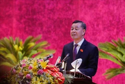 Bí thư Tỉnh ủy Hòa Bình nhiệm kỳ 2020-2025 Ngô Văn Tuấn. Ảnh: Trọng Đạt - TTXVN