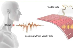 Miếng dán đặc biệt giúp những người rối loạn giọng nói có thể trò chuyện