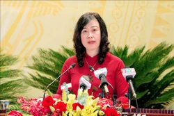 Đồng chí Đào Hồng Lan, Bí thư Tỉnh ủy Bắc Ninh khóa XX, nhiệm kỳ 2020-2025. Ảnh: Thanh Thương- TTXVN