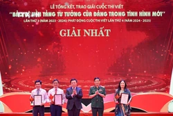 38 tác phẩm đoạt giải cuộc thi viết Bảo vệ nền tảng tư tưởng của Đảng lần thứ ba