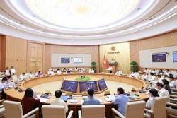 Phiên họp Chính phủ thường kỳ tháng 7/2023. Ảnh: Dương Giang-TTXVN