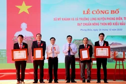 Cần Thơ có thêm 2 xã nông thôn mới kiểu mẫu