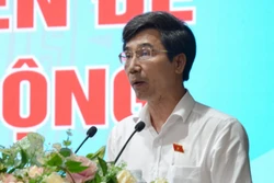 Ông Trần Chí Cường, Thành ủy viên, Phó Trưởng Đoàn đại biểu Quốc hội thành phố Đà Nẵng, được HĐND thành phố Đà Nẵng bầu giữ chức Phó Chủ tịch UBND thành phố Đà Nẵng, nhiệm kỳ 2021-2026. Ảnh: Quốc Dũng - TTXVN