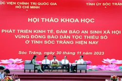 Tọa đàm tại Hội thảo. Ảnh: Trung Hiếu - TTXVN