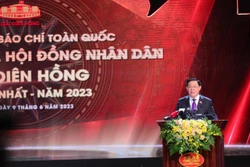 Lễ Tổng kết và trao Giải Diên Hồng - Giải báo chí toàn quốc về Quốc hội và Hội đồng nhân dân lần thứ nhất