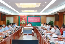 Quang cảnh Kỳ họp thứ 32 của Uỷ ban Kiểm tra Trung ương. Ảnh: Phương Hoa - TTXVN