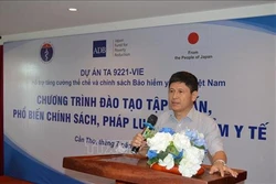 Hỗ trợ tăng cường thể chế và chính sách bảo hiểm y tế tại Việt Nam
