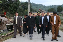 Chủ tịch nước khảo sát mô hình làng văn hóa du lịch cộng đồng