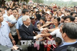 Tổng Bí thư Nguyễn Phú Trọng trả lời phỏng vấn của TTXVN nhân dịp Xuân Mậu Tuất 2018: LÒNG DÂN - THẾ NƯỚC