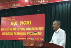 Hòa Bình là tỉnh đầu tiên trên toàn quốc công bố hết dịch tả lợn châu Phi
