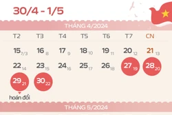 Thủ tướng Chính phủ đồng ý nghỉ 5 ngày dịp 30/4 và 1/5